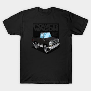 Black - Power Wagon (1980 - White-Based) T-Shirt